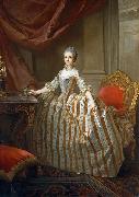 Laurent Pecheux Portrait of Princess Maria Luisa of Parma oil painting